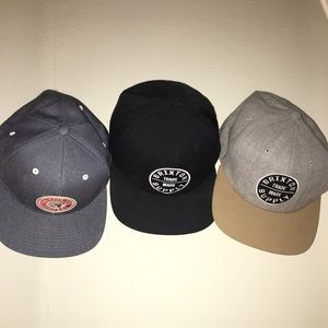 Brixton Hats 3pcs
